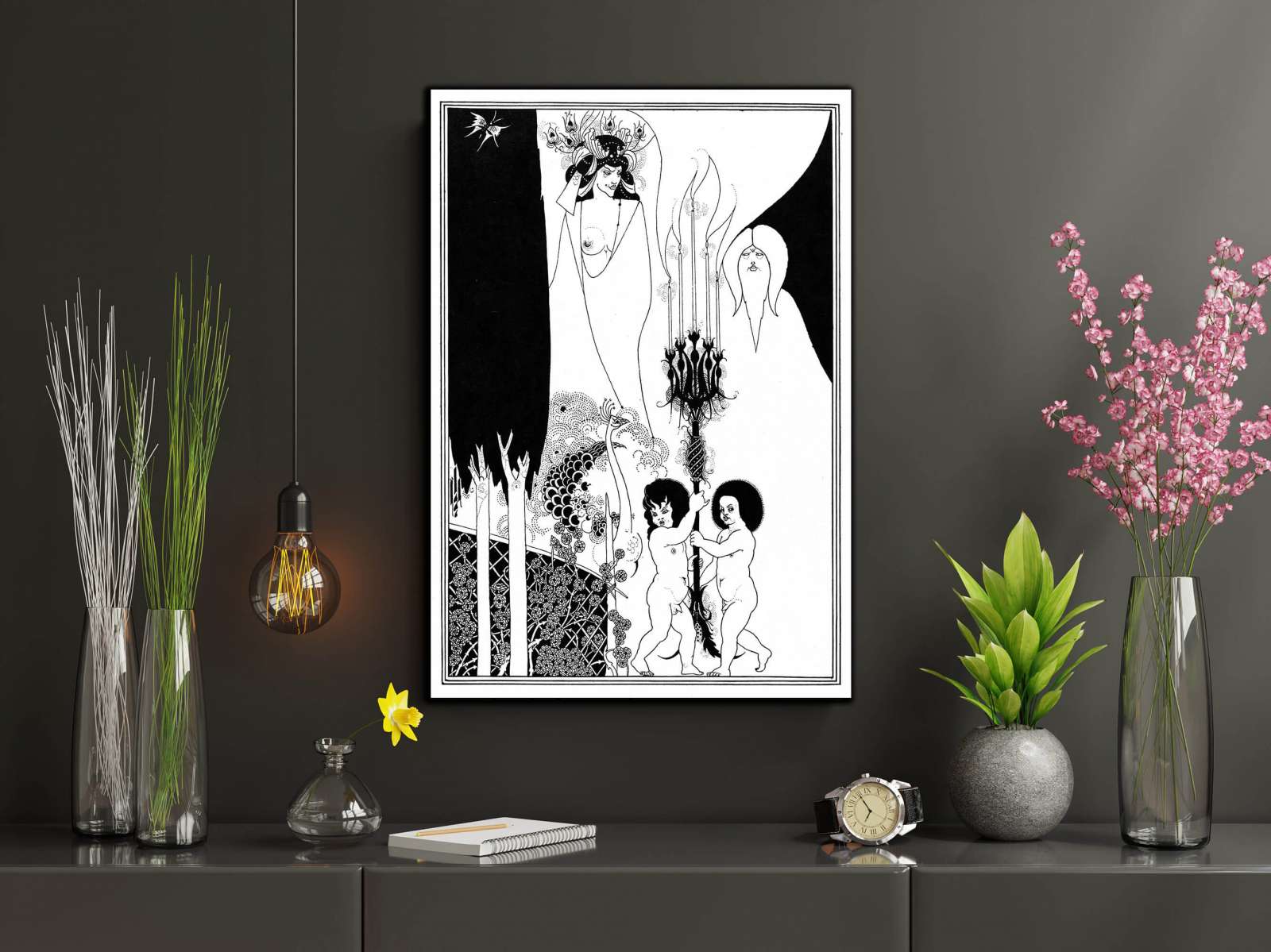 Plakatas „Herodo akys“, Aubrey Vincent Beardsley (1893)