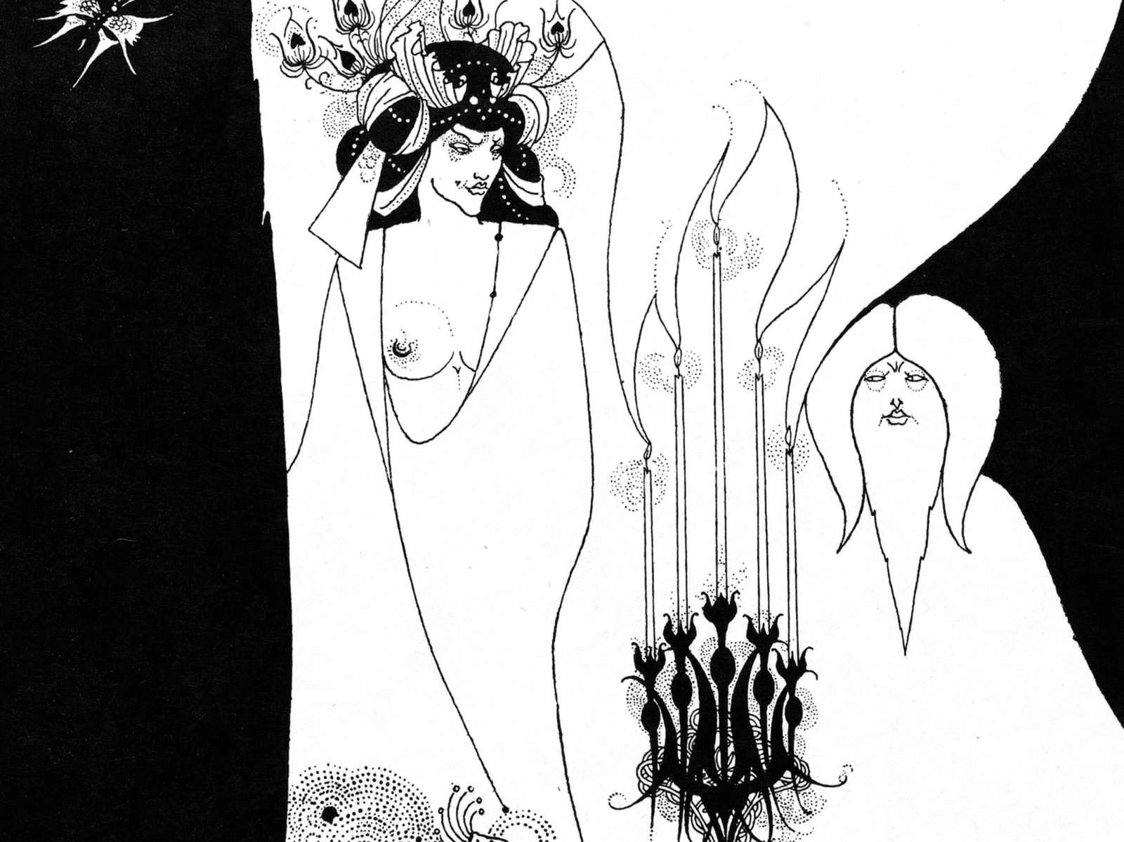 Plakatas „Herodo akys“, Aubrey Vincent Beardsley (1893)