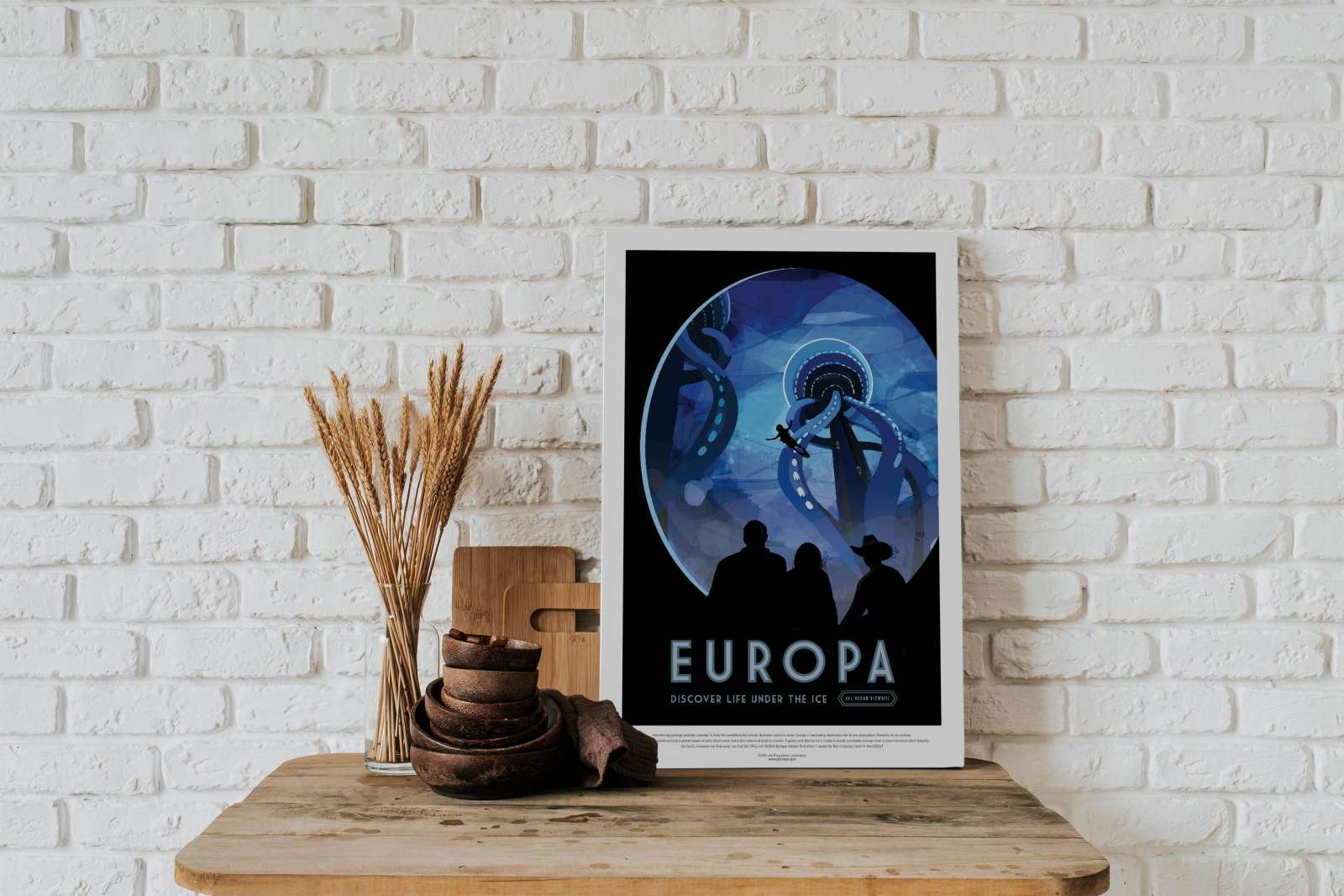 NASA Plakatas „Europa“