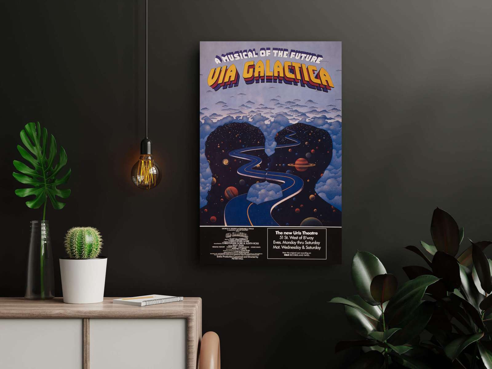 NASA Plakatas „Via Galaktika“