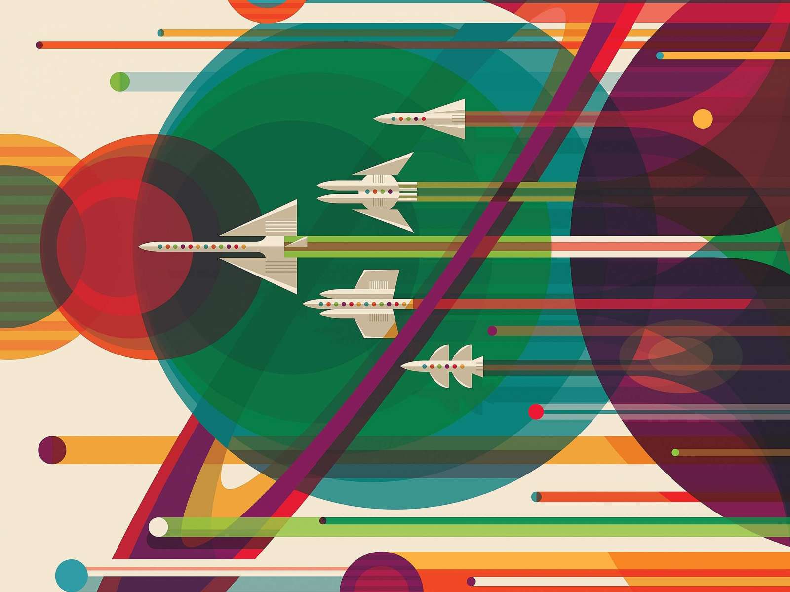 NASA Plakatas „Didysis turas“