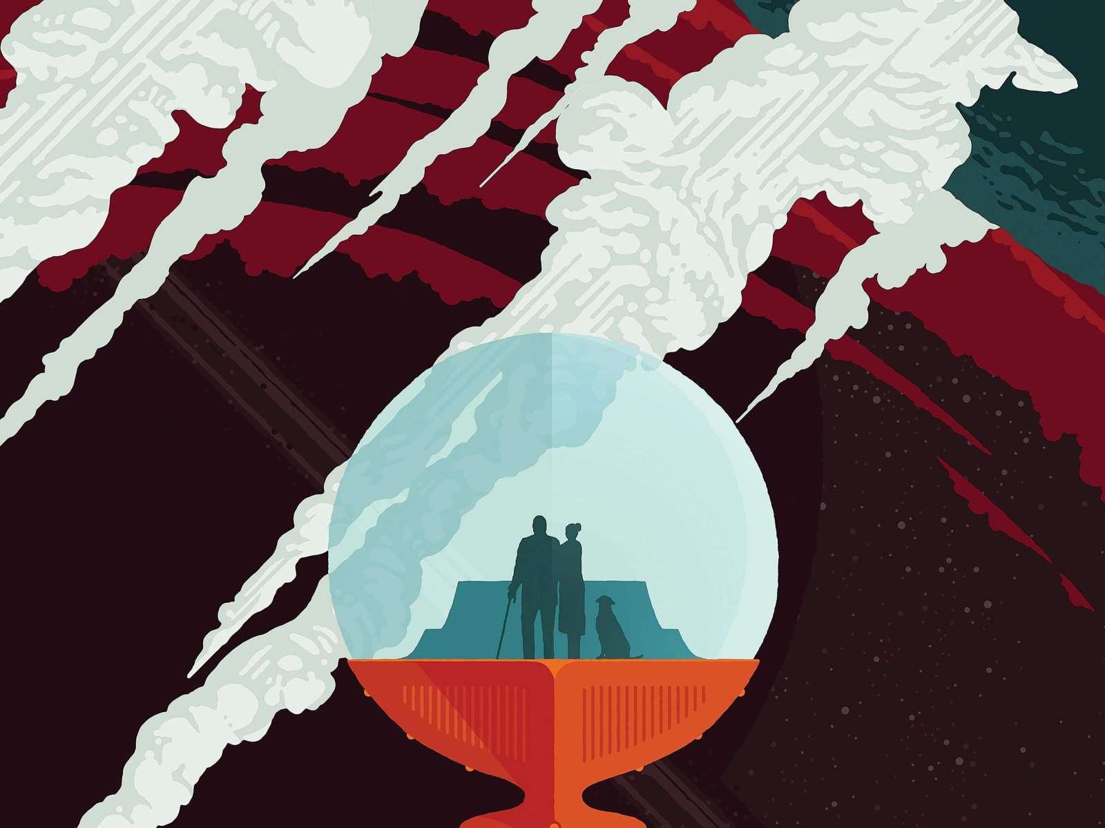 NASA Plakatas „Enceladas“