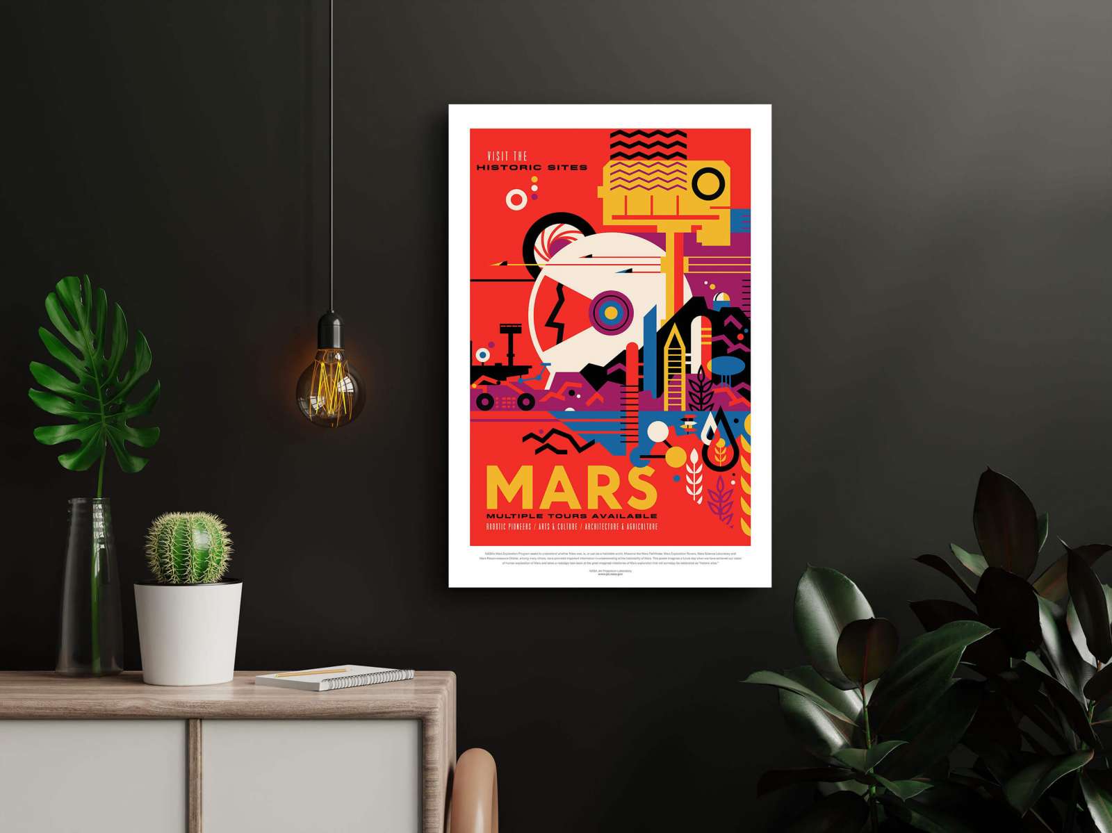 NASA Plakatas „Marsas“