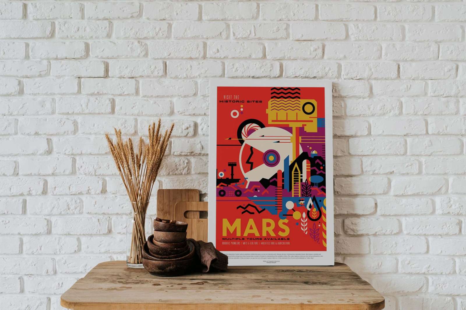 NASA Plakatas „Marsas“