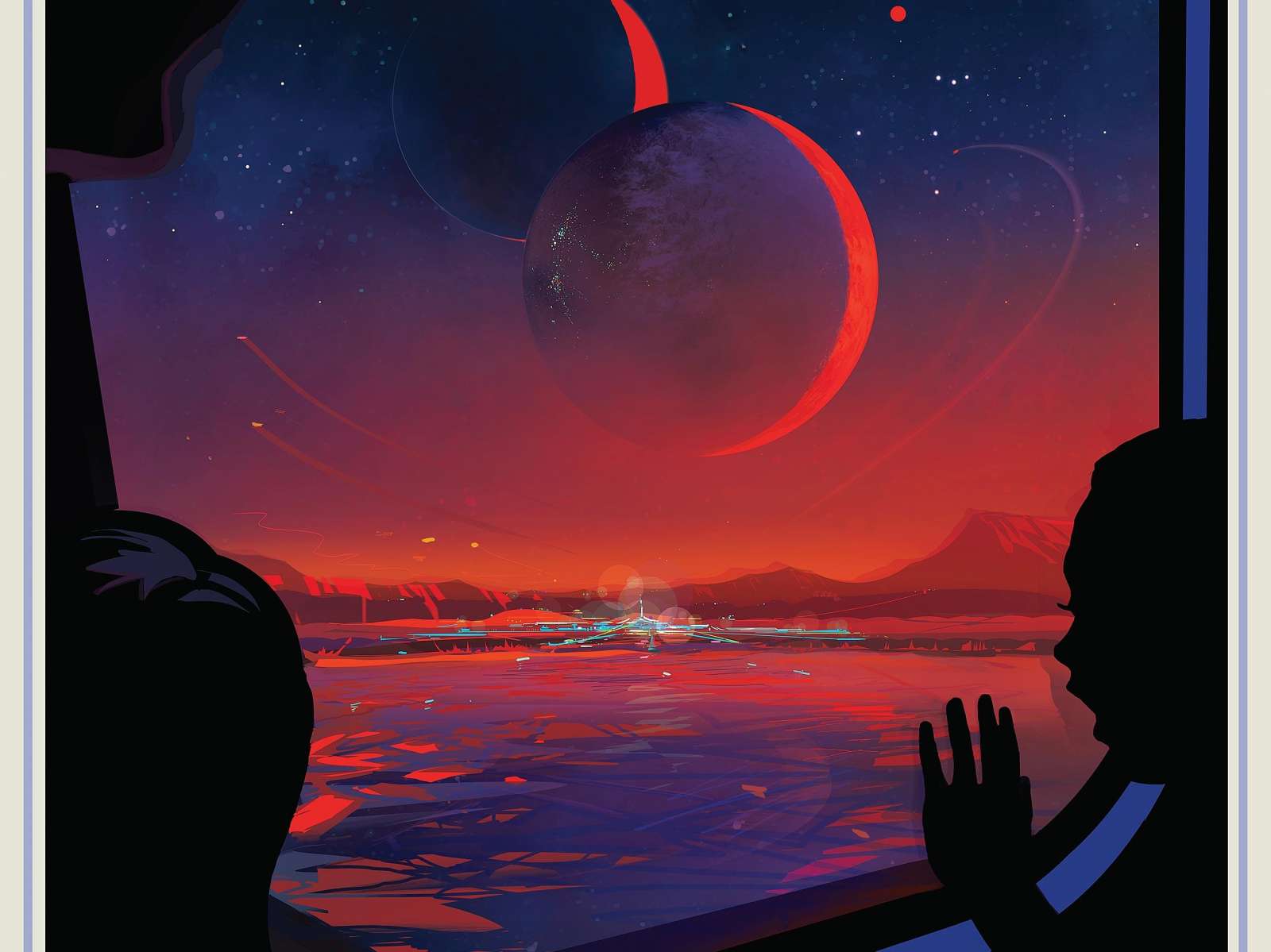NASA Plakatas „Trappist 1e“