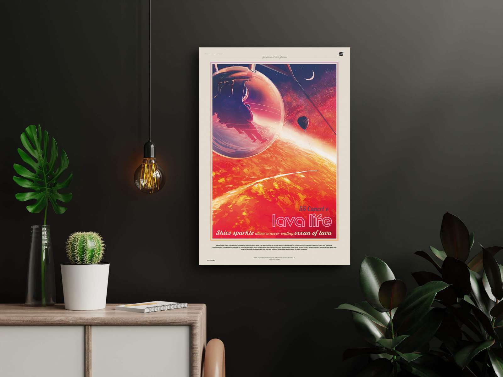 NASA Plakatas „55 Cancri e“