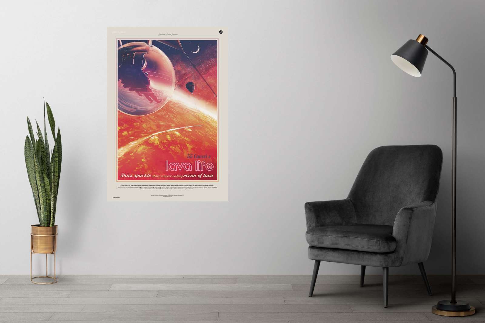 NASA Plakatas „55 Cancri e“