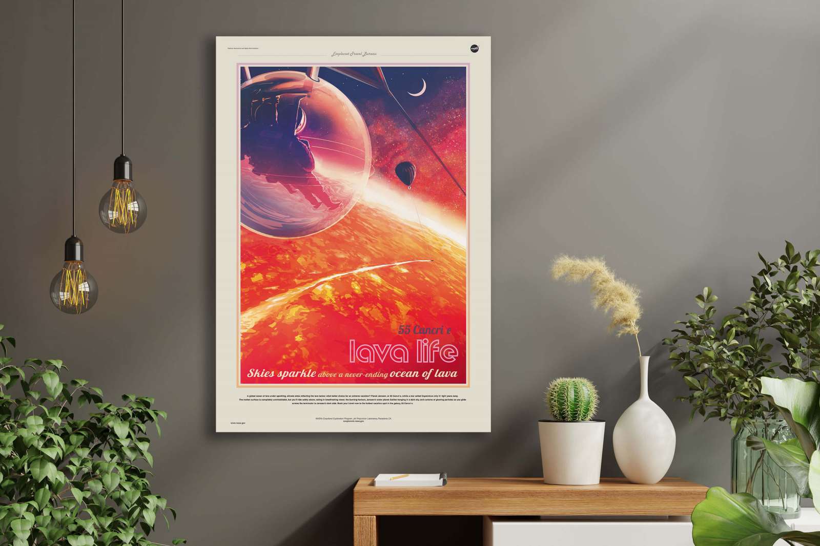 NASA Plakatas „55 Cancri e“