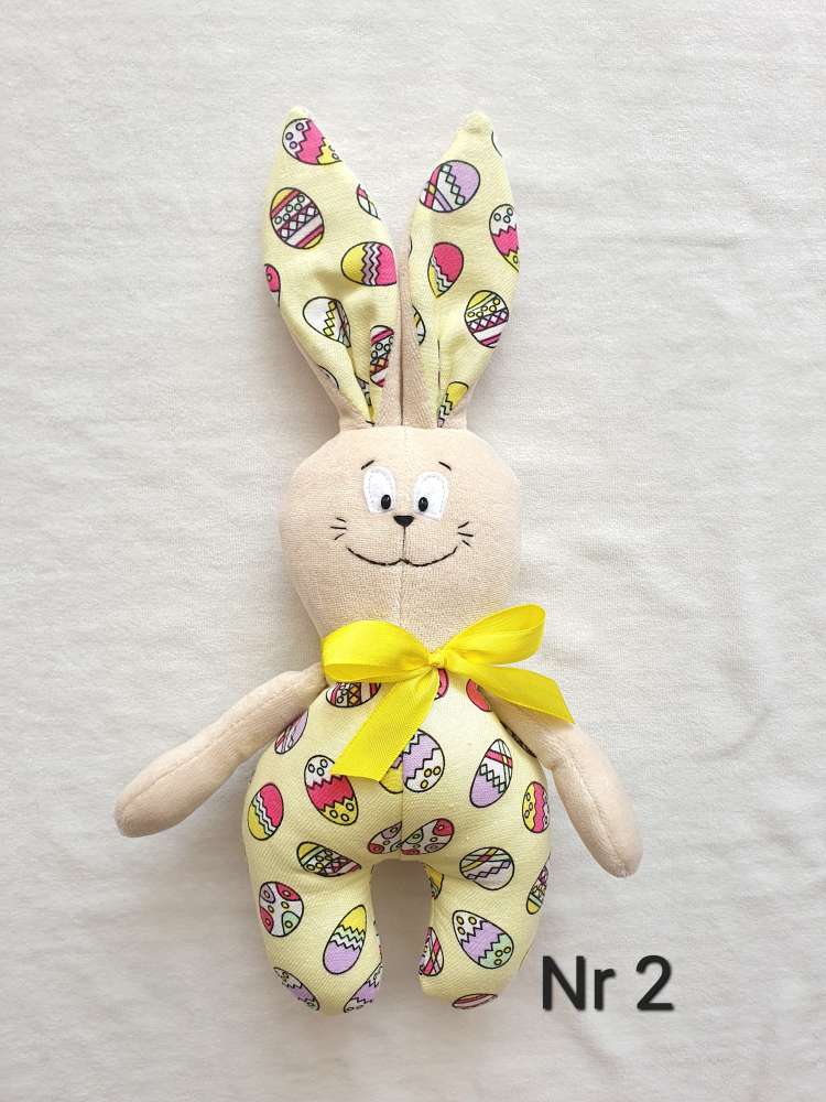 Rankų darbo zuikutis, ūgis 30  cm