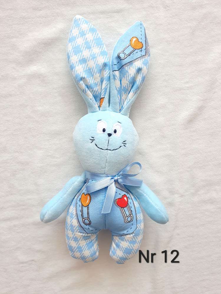 Rankų darbo  zuikutis, ūgis 30 cm