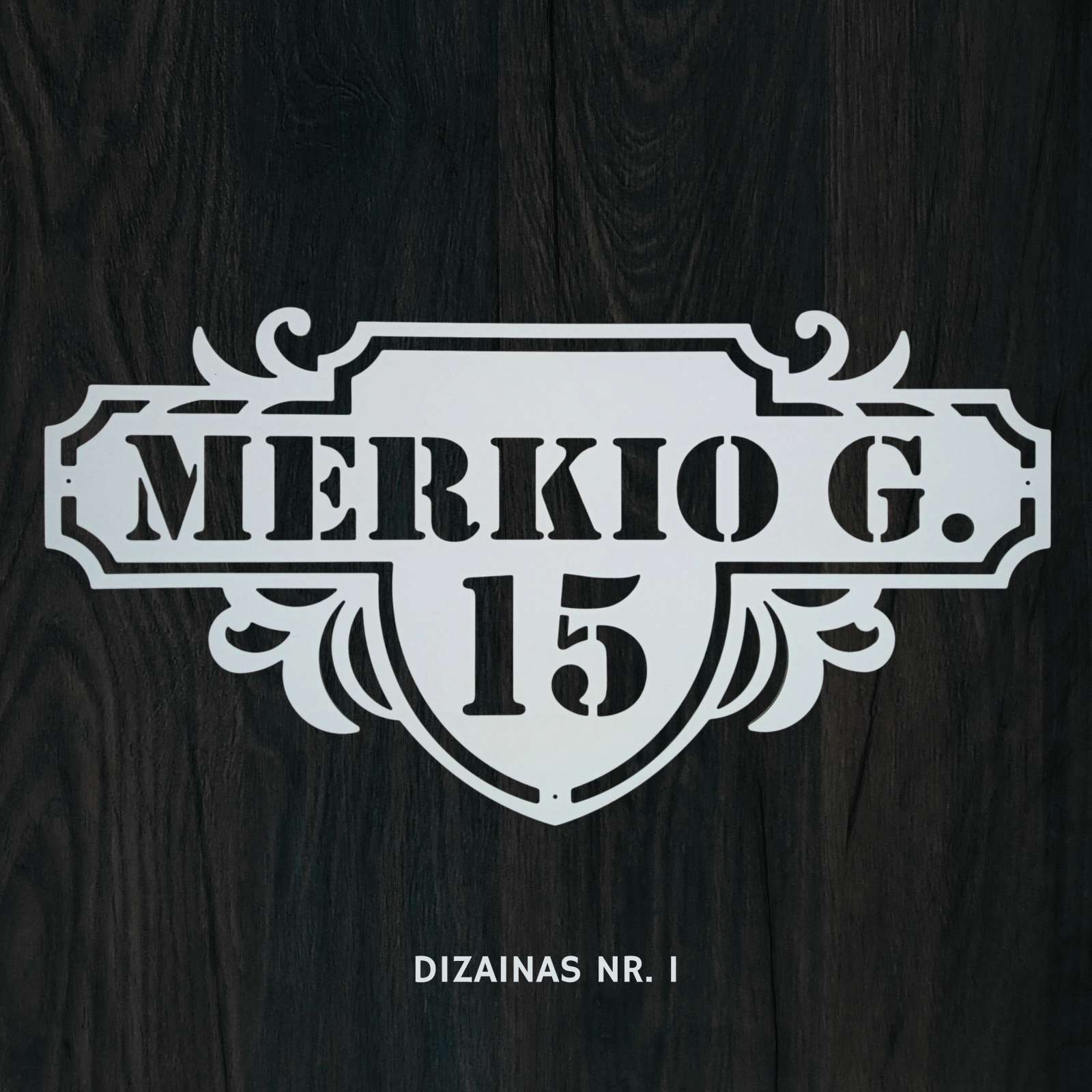 AKP adreso lentelės (2 dizaino pasirinkimai)