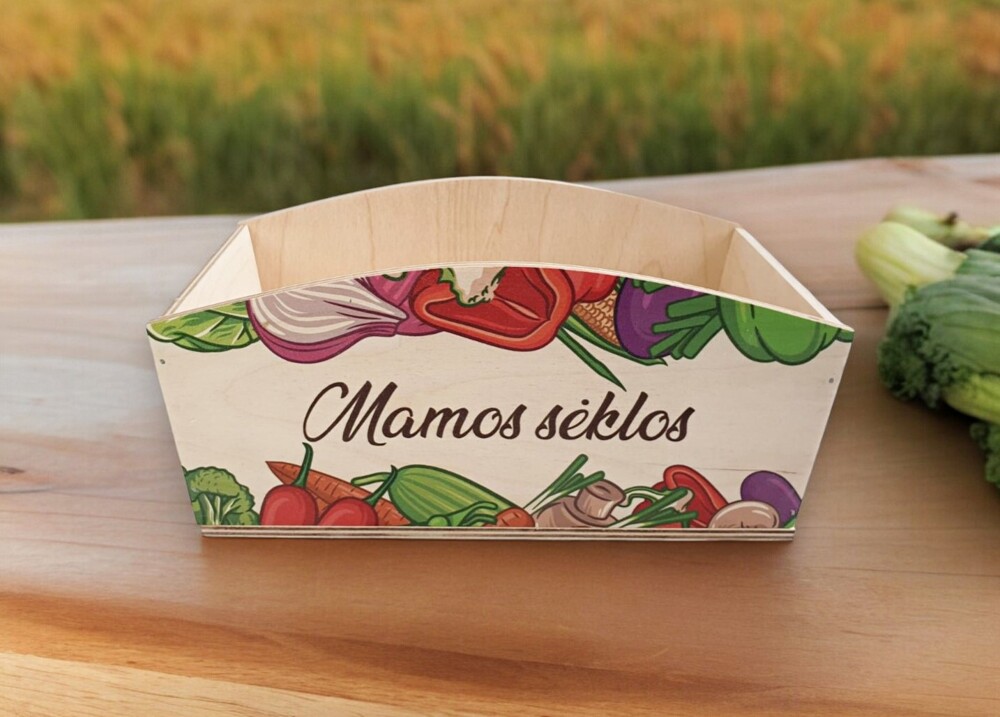 Dėžutė sėkloms „Mamos sėklos“