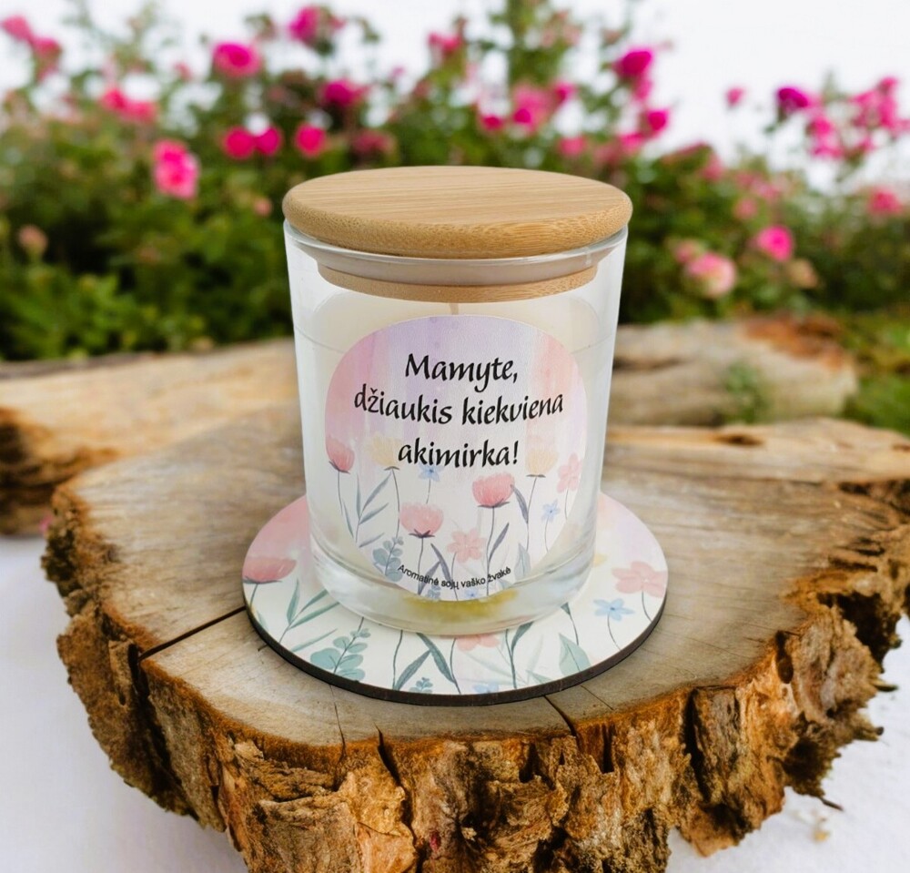 Dovanų rinkinys „Mamyte, džiaukis kiekviena akimirka“