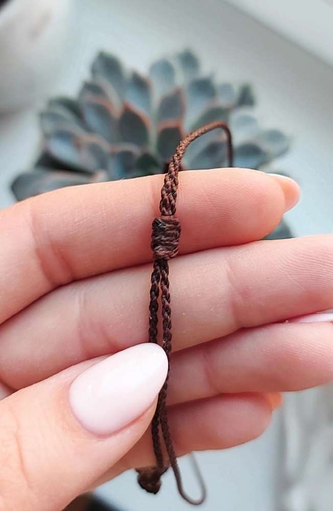 Macrame kaklo papuošalas su Labradoritu