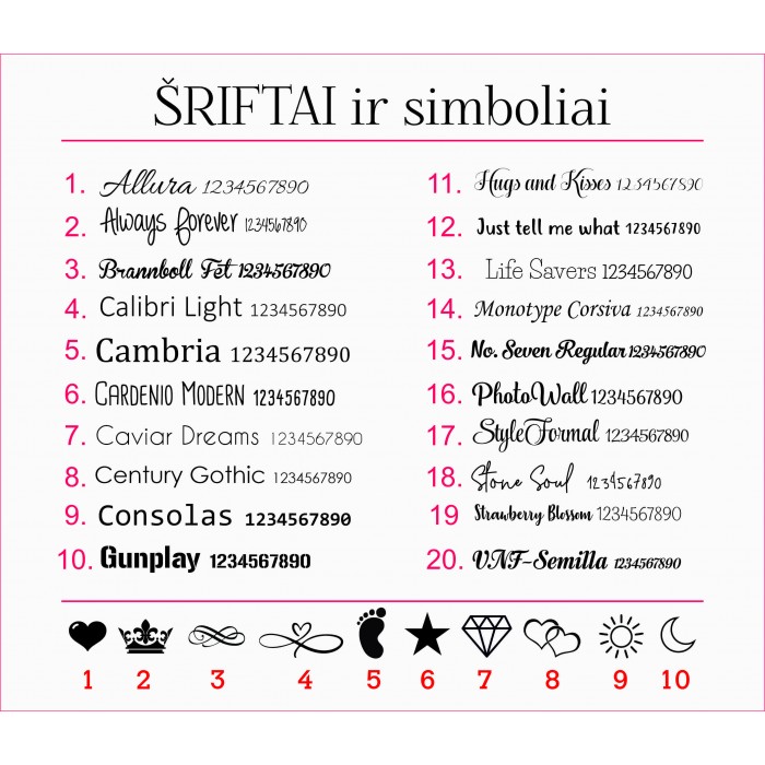 Mediniai medaliai mergvakariui