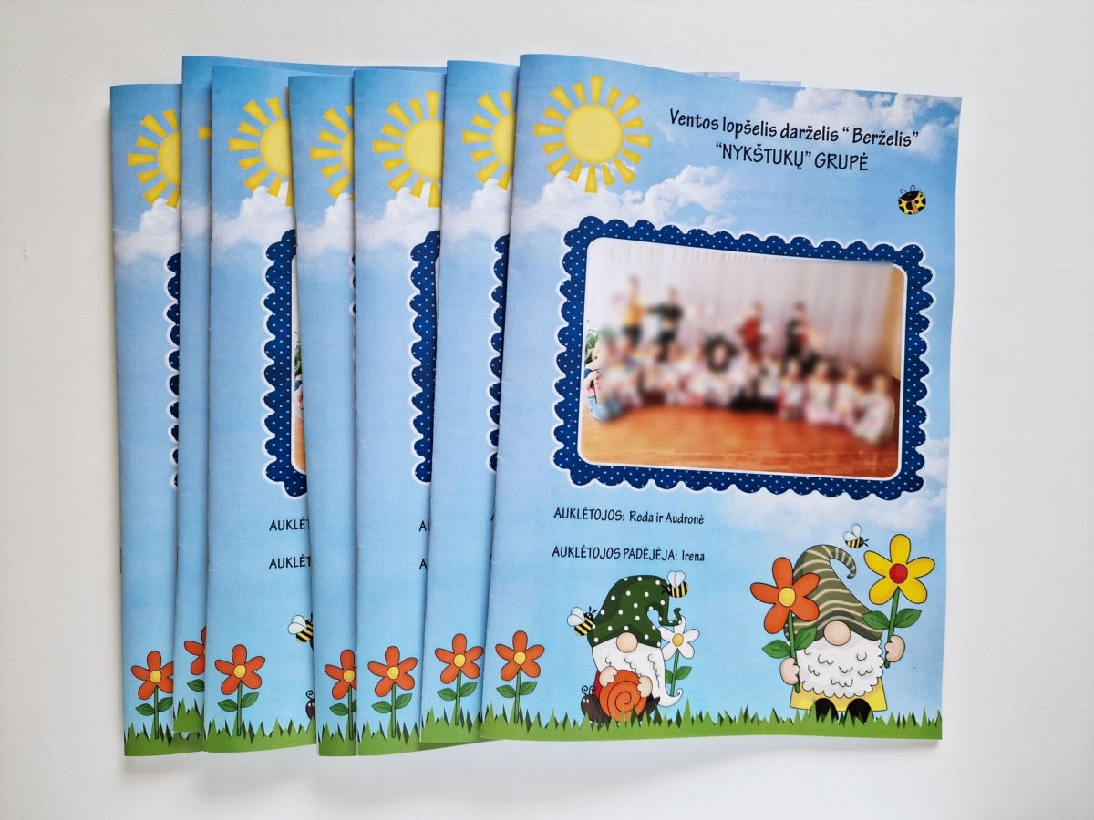 Dovana darželio auklėtojai, mokytojai - personalizuotas žurnalas