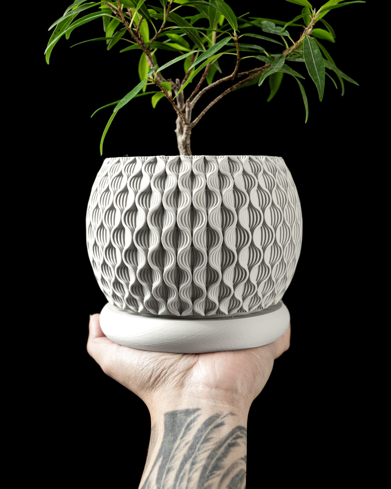 Vazonas BLOOM 3D PLA