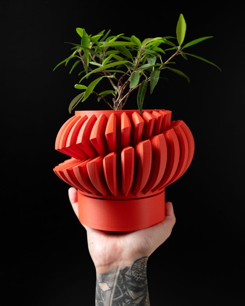 Vazonas LUXIRA V2 3D PLA