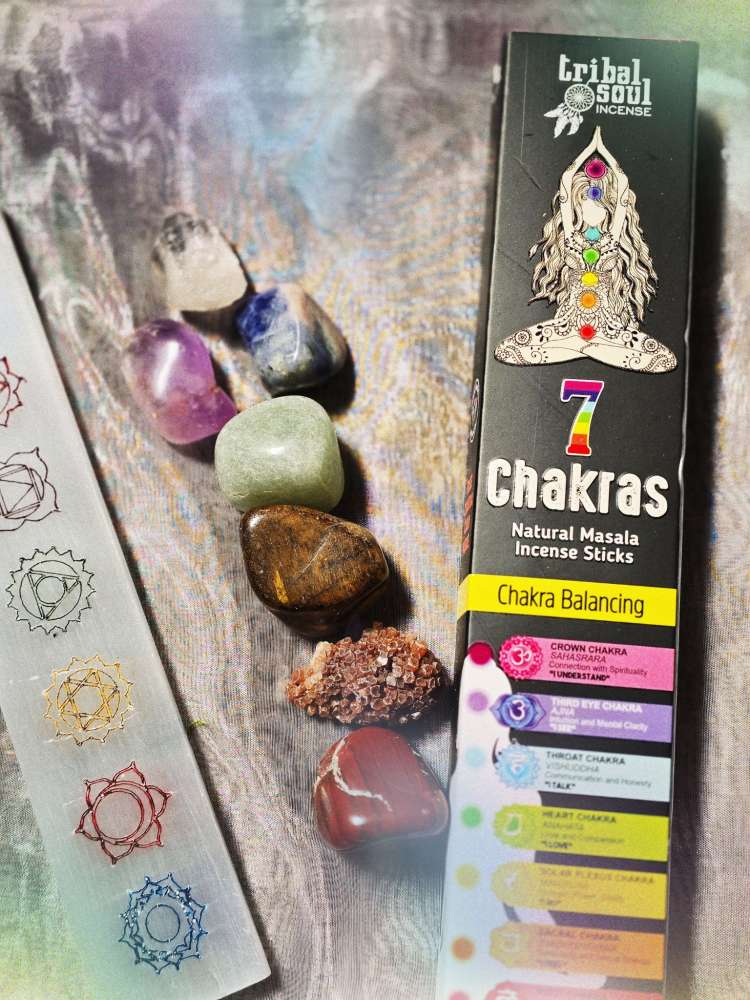 7 ČAKRŲ KRISTALŲ RINKINYS 🧘🪐