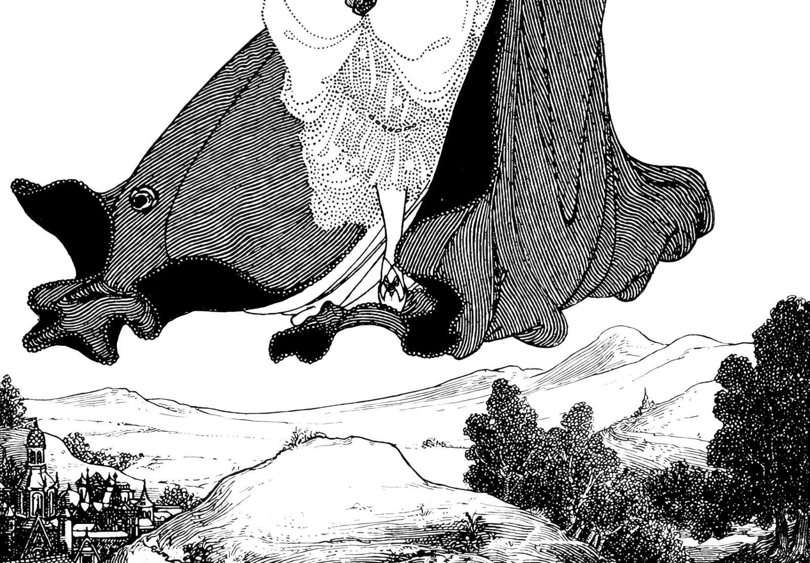 Plakatas „Šventoji Limos rožė“, Aubrey Vincent Beardsley (1904)