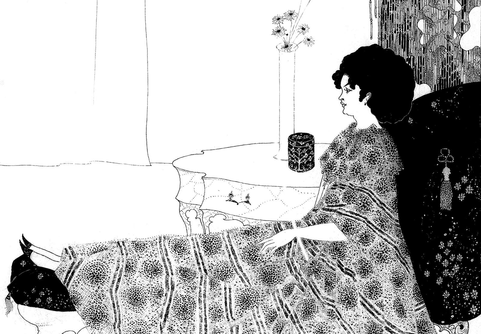 Plakatas „Madam Rejane“, Aubrey Vincent Beardsley (1894)
