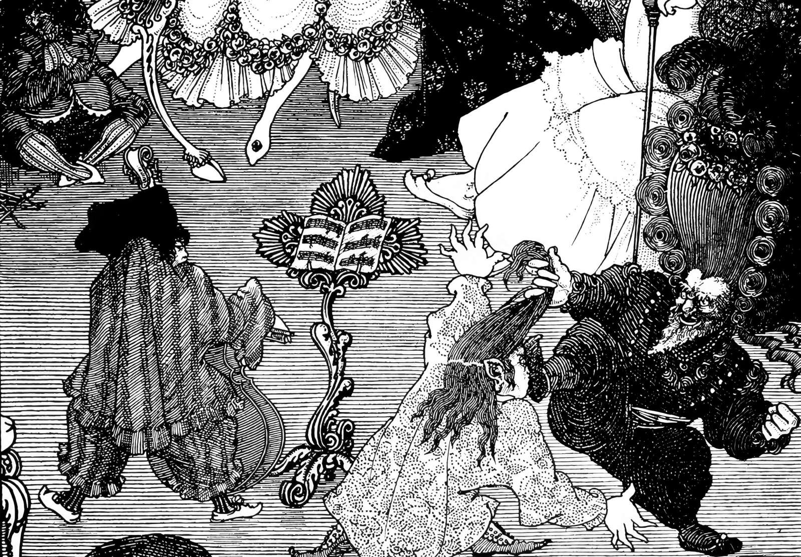 Plakatas „Veneros ir Tanhauzerio istorija“, Aubrey Vincent Beardsley (1904)