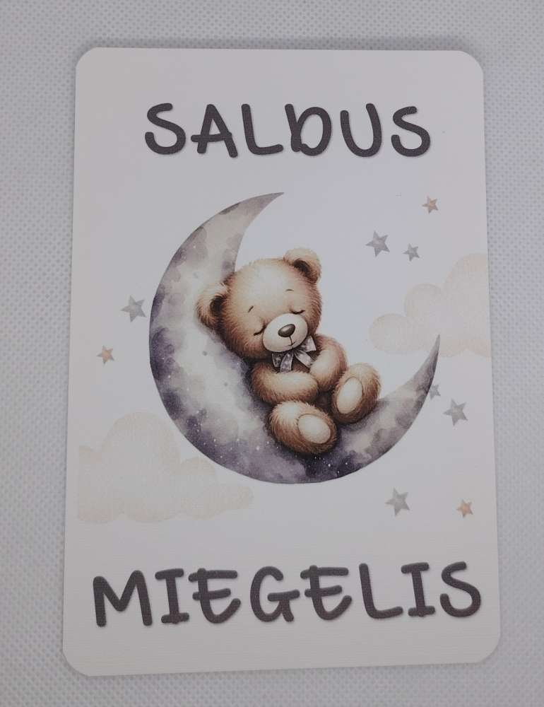 Mėnesių kortelės naujagimiui