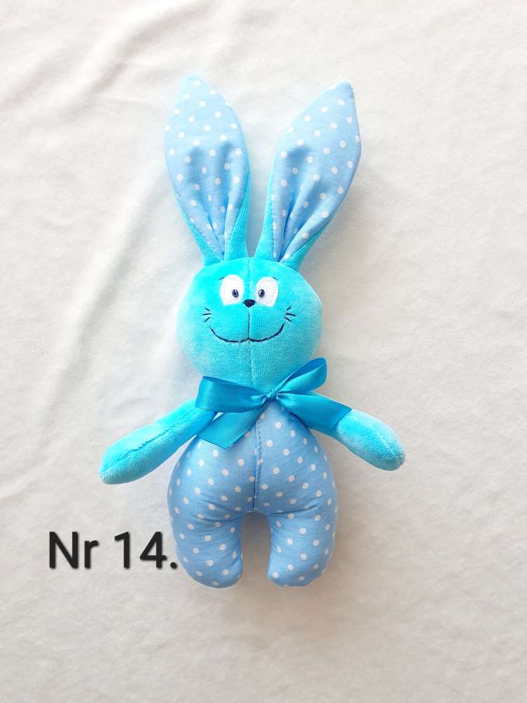 Rankų darbo  zuikutis, ūgis 30 cm
