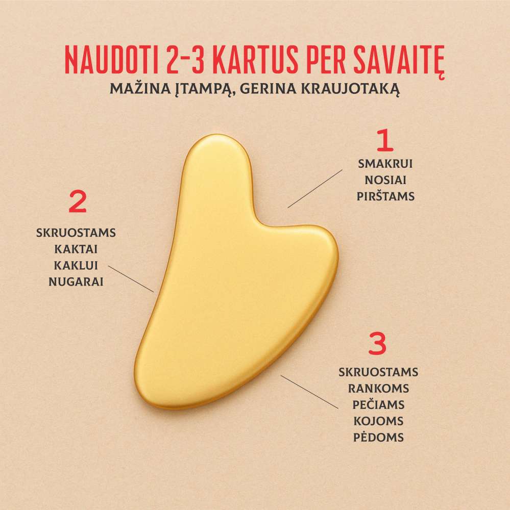 Masažinis akmuo veidui