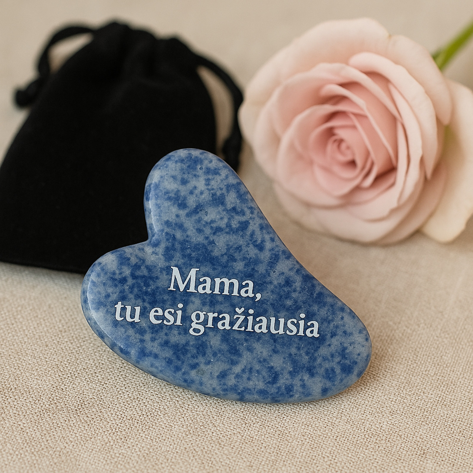 Sodalito Gua Sha – stilinga dovana draugei