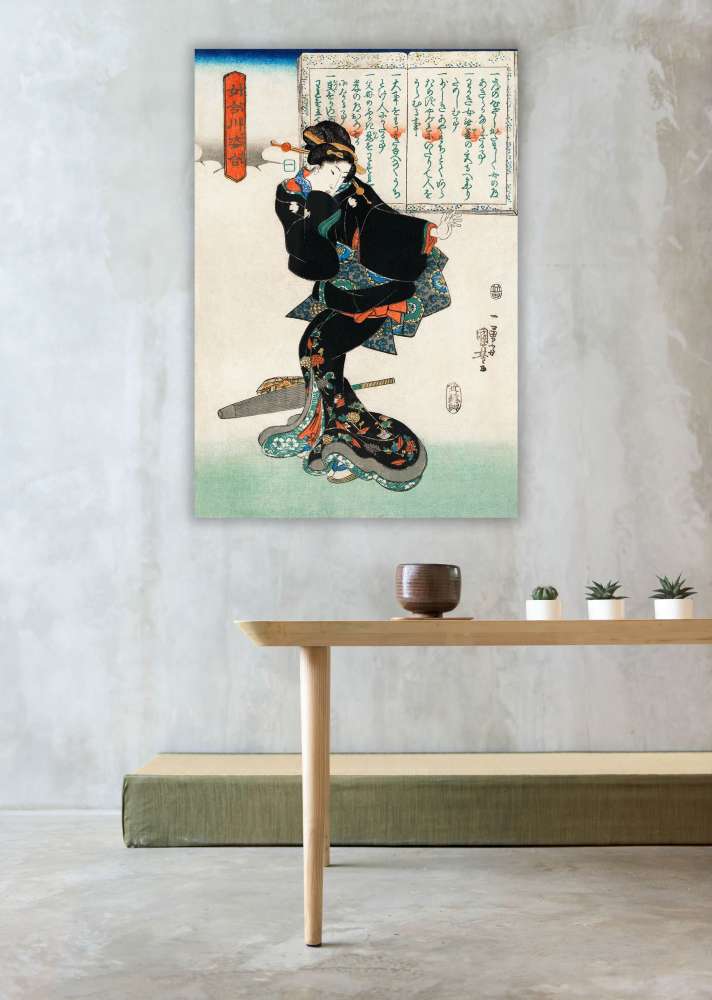 Reprodukcija „Ichi“, Utagawa Kuniyoshi