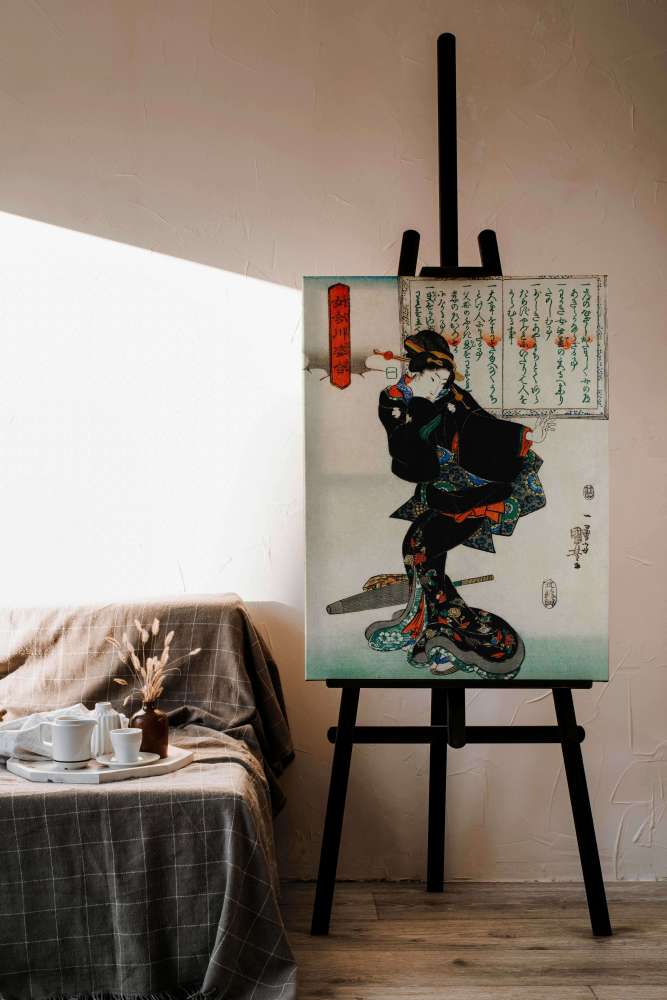 Reprodukcija „Ichi“, Utagawa Kuniyoshi