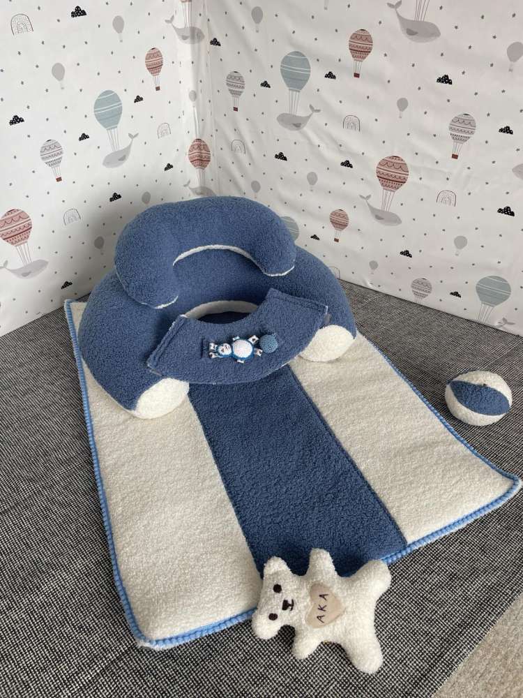 SĖDINUKAS su ilgu kilimėliu ,,Teddy vandenynas,,