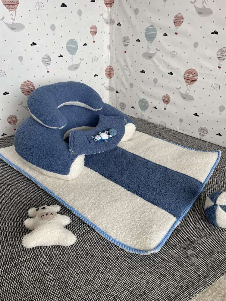 SĖDINUKAS su ilgu kilimėliu ,,Teddy vandenynas,,
