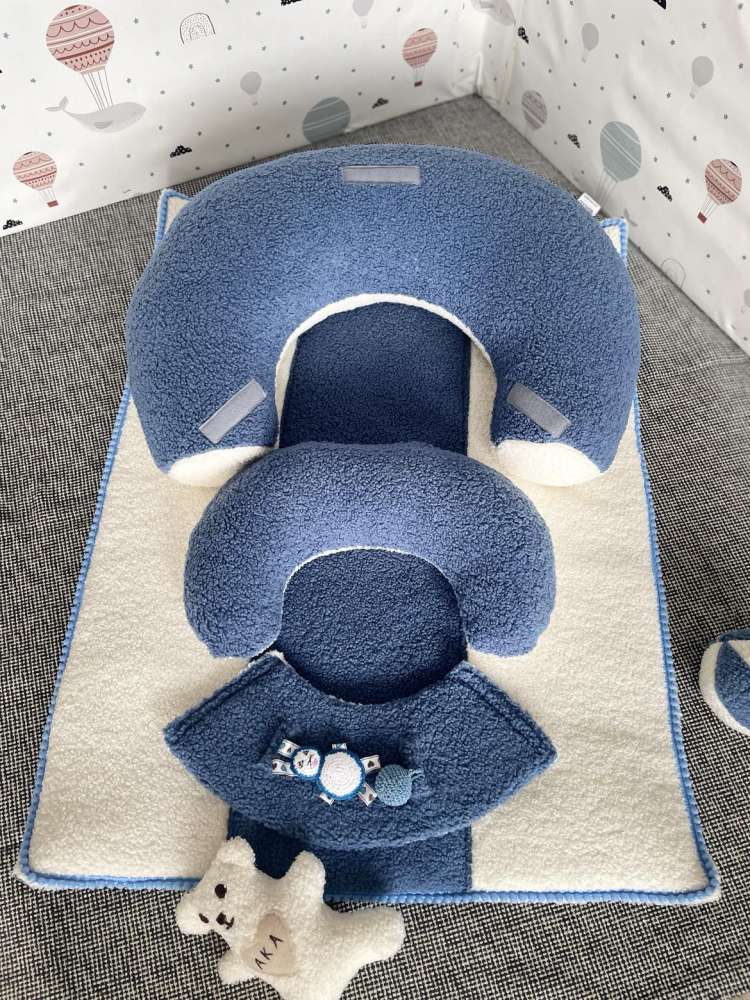SĖDINUKAS su ilgu kilimėliu ,,Teddy vandenynas,,