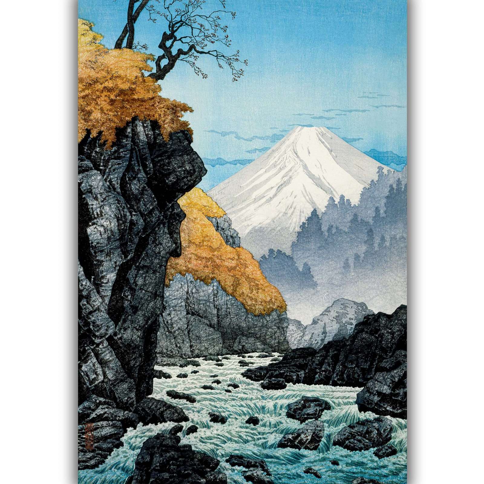 Reprodukcija „Ashitaka kalno papėdė“, Hiroaki Takahashi