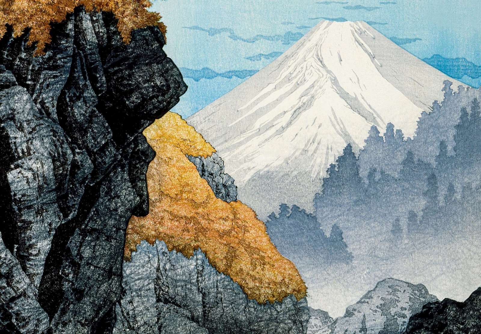 Reprodukcija „Ashitaka kalno papėdė“, Hiroaki Takahashi