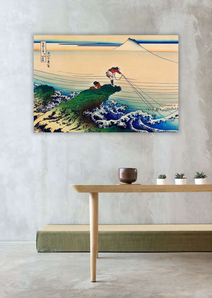 Reprodukcija „Koshu Kajikazawa“, Katsushika Hokusai