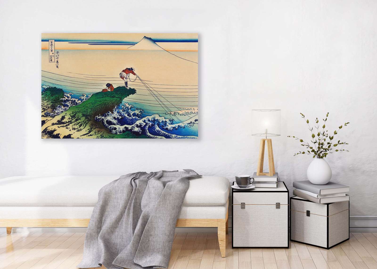 Reprodukcija „Koshu Kajikazawa“, Katsushika Hokusai