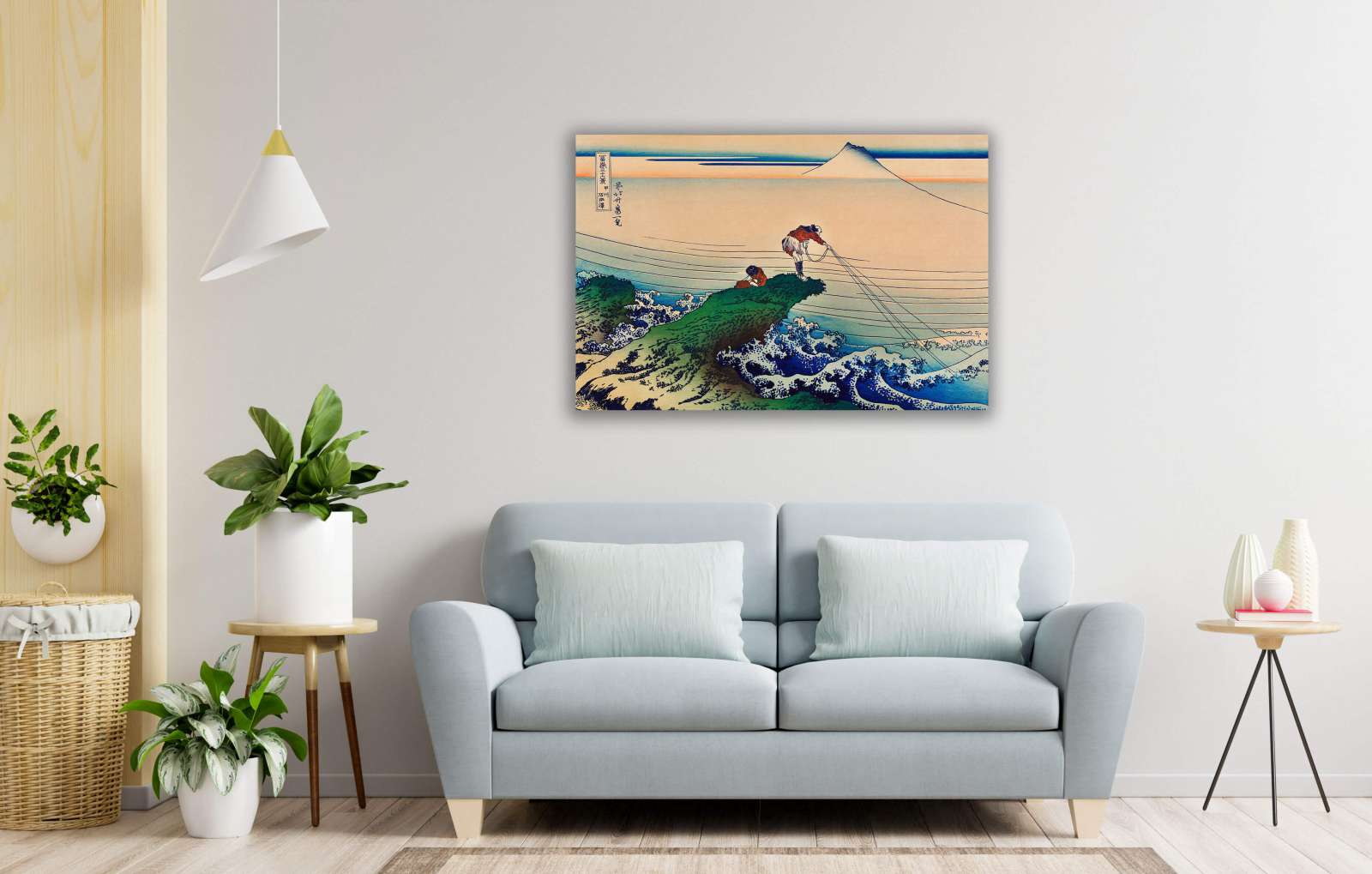 Reprodukcija „Koshu Kajikazawa“, Katsushika Hokusai