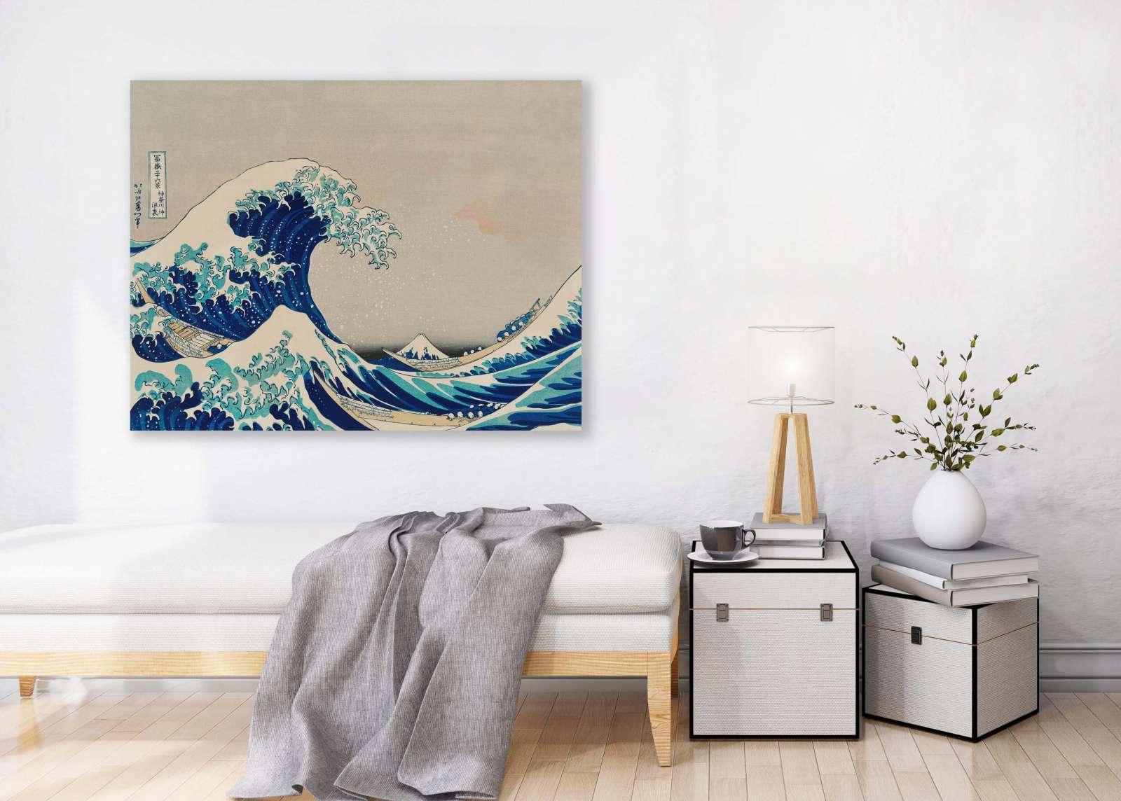 Reprodukcija „Didžioji Kanagavos banga“, Katsushika Hokusai