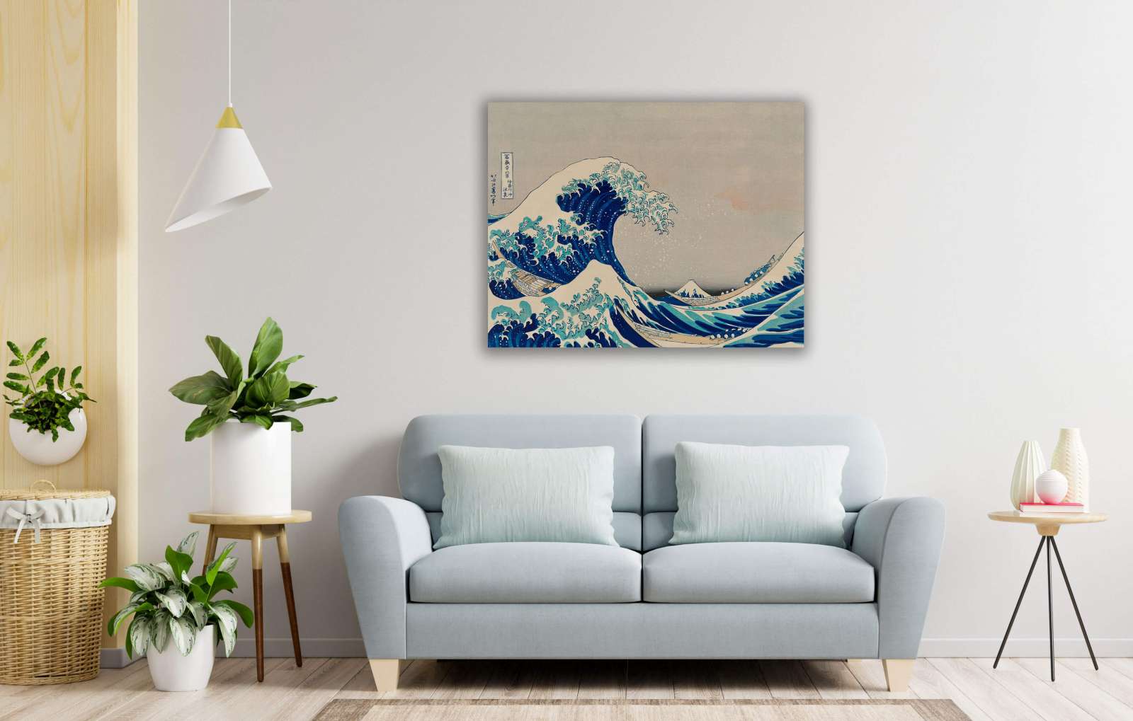 Reprodukcija „Didžioji Kanagavos banga“, Katsushika Hokusai