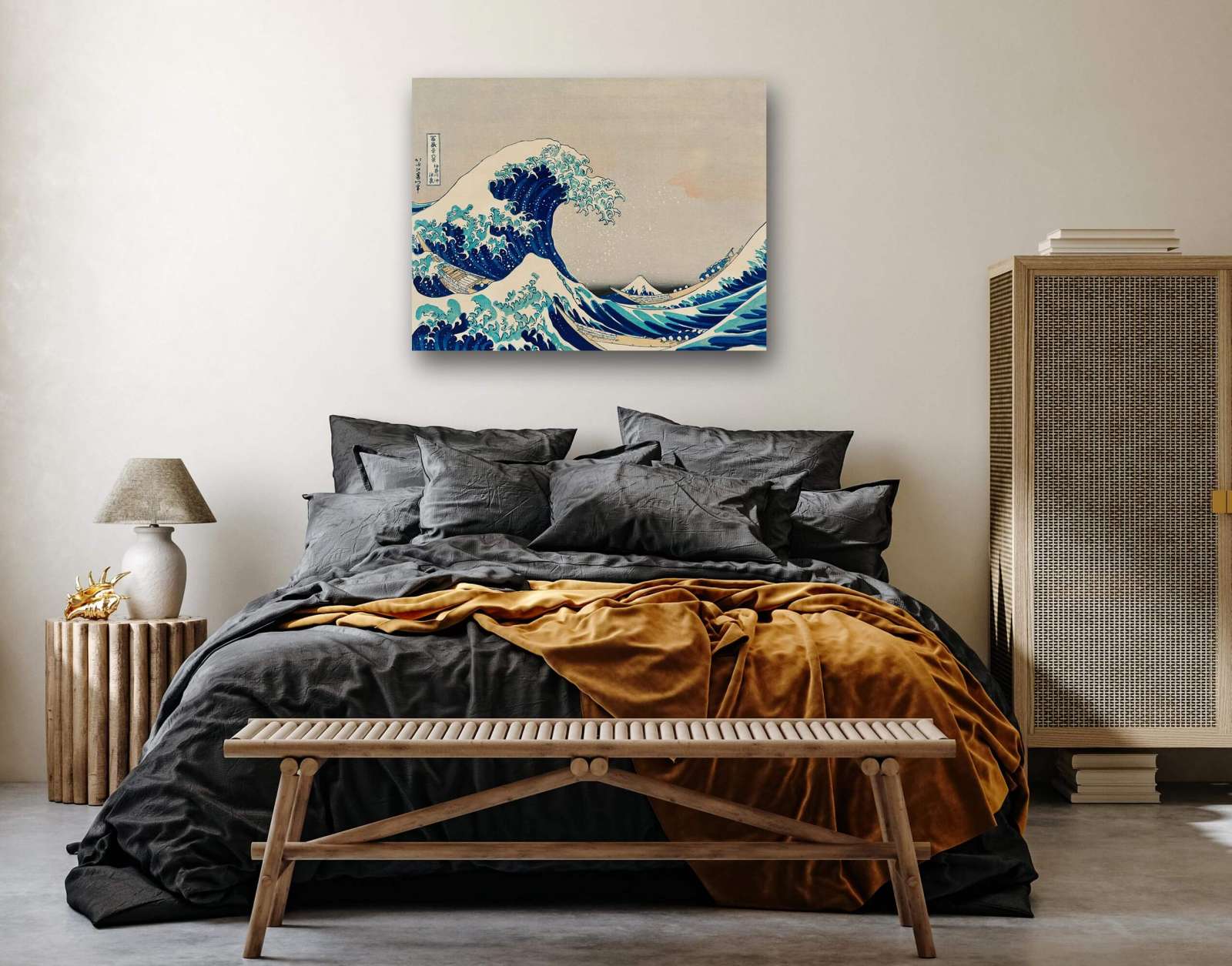 Reprodukcija „Didžioji Kanagavos banga“, Katsushika Hokusai