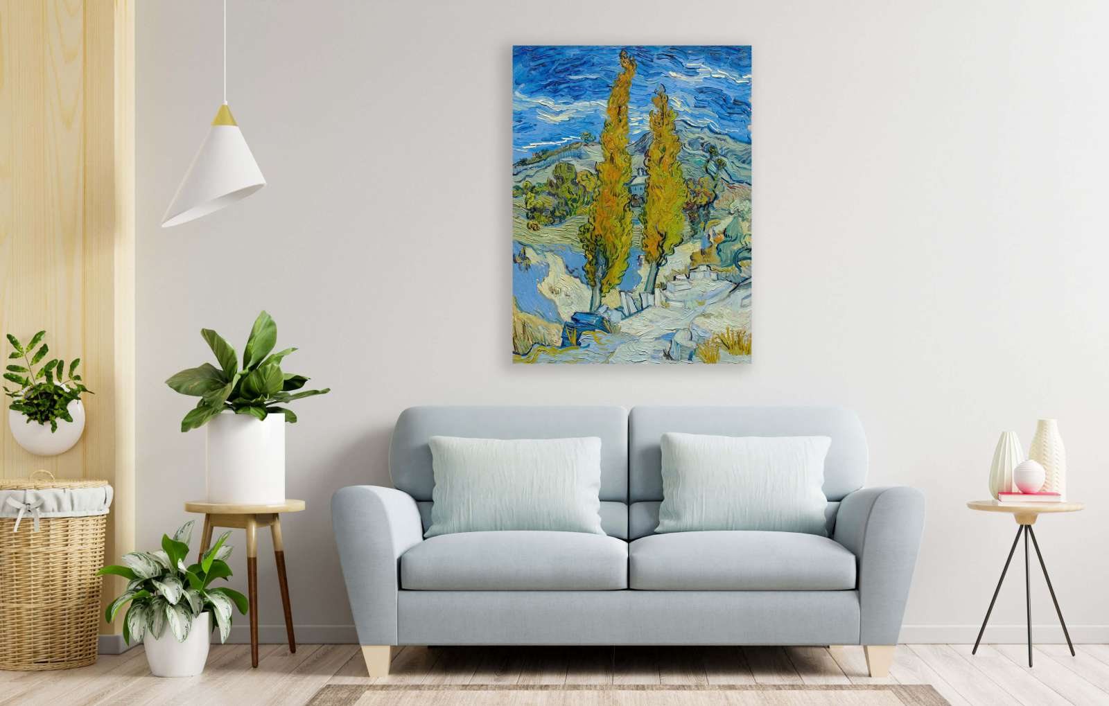 Reprodukcija „Saint Rémy tuopos“, Vincent van Gogh