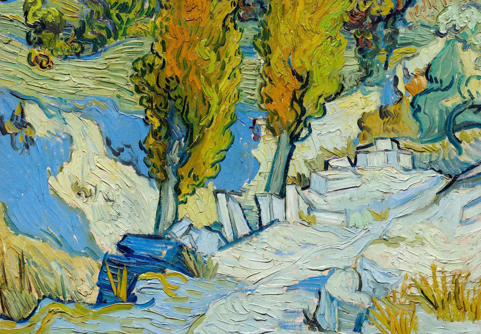 Reprodukcija „Saint Rémy tuopos“, Vincent van Gogh