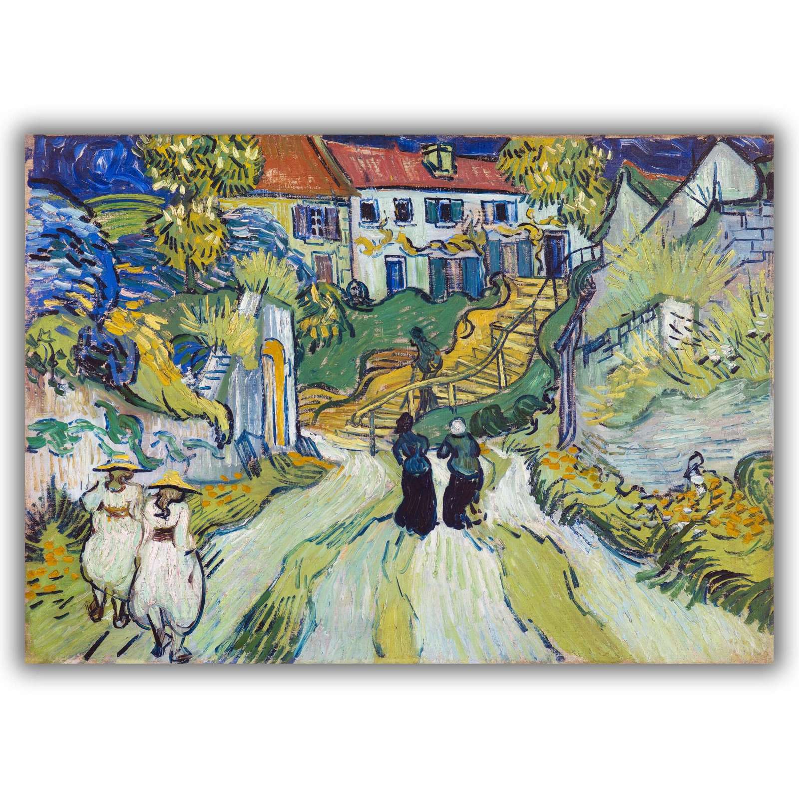 Reprodukcija „Auvers laiptai“, Vincent van Gogh (1890)