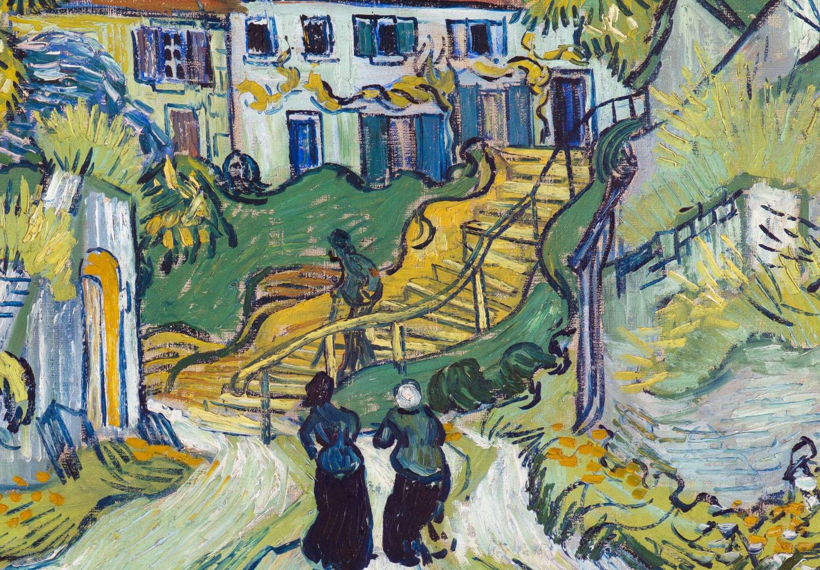 Reprodukcija „Auvers laiptai“, Vincent van Gogh (1890)