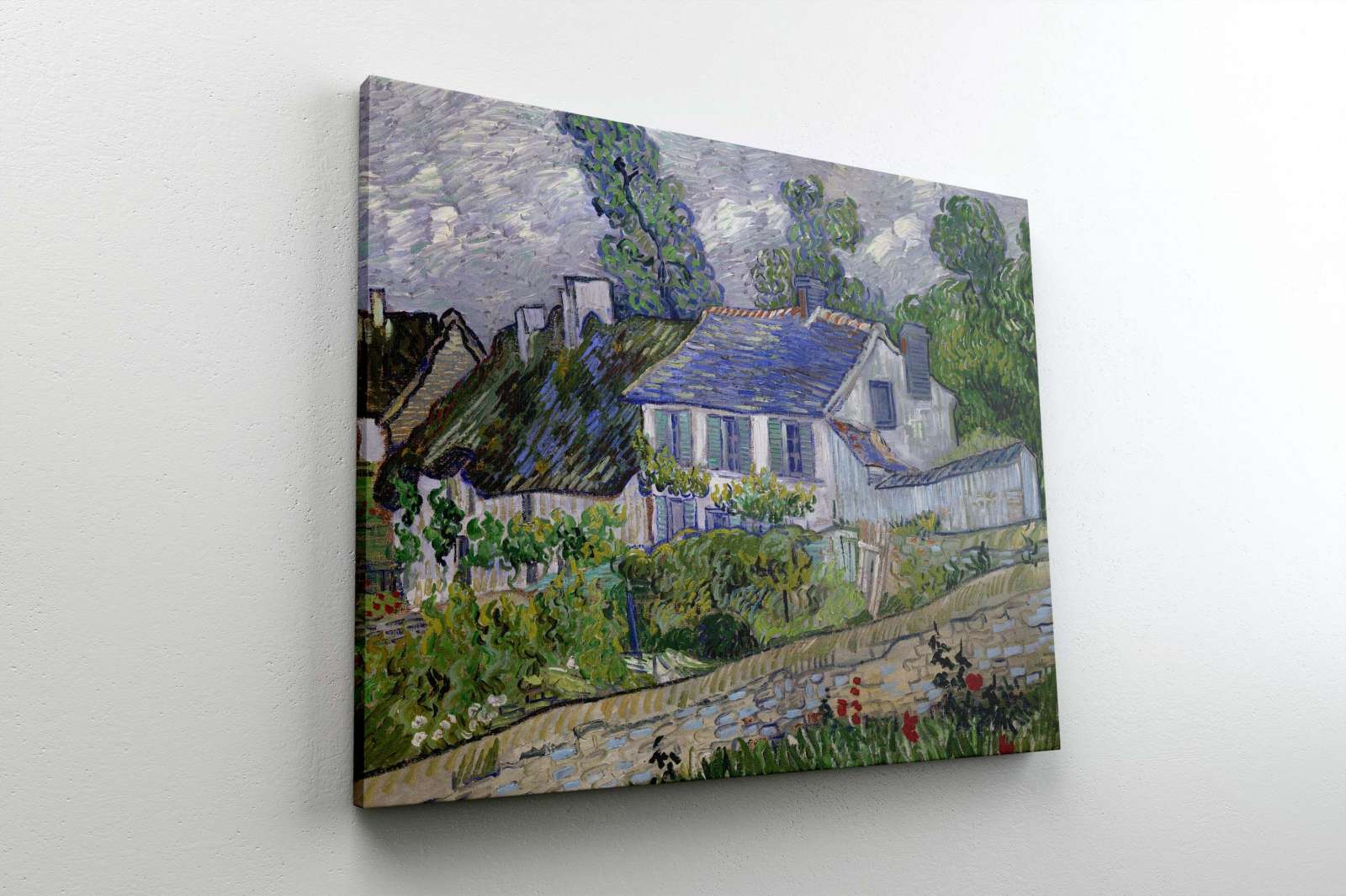 Reprodukcija „Auvers namai“, Vincent van Gogh (1890)