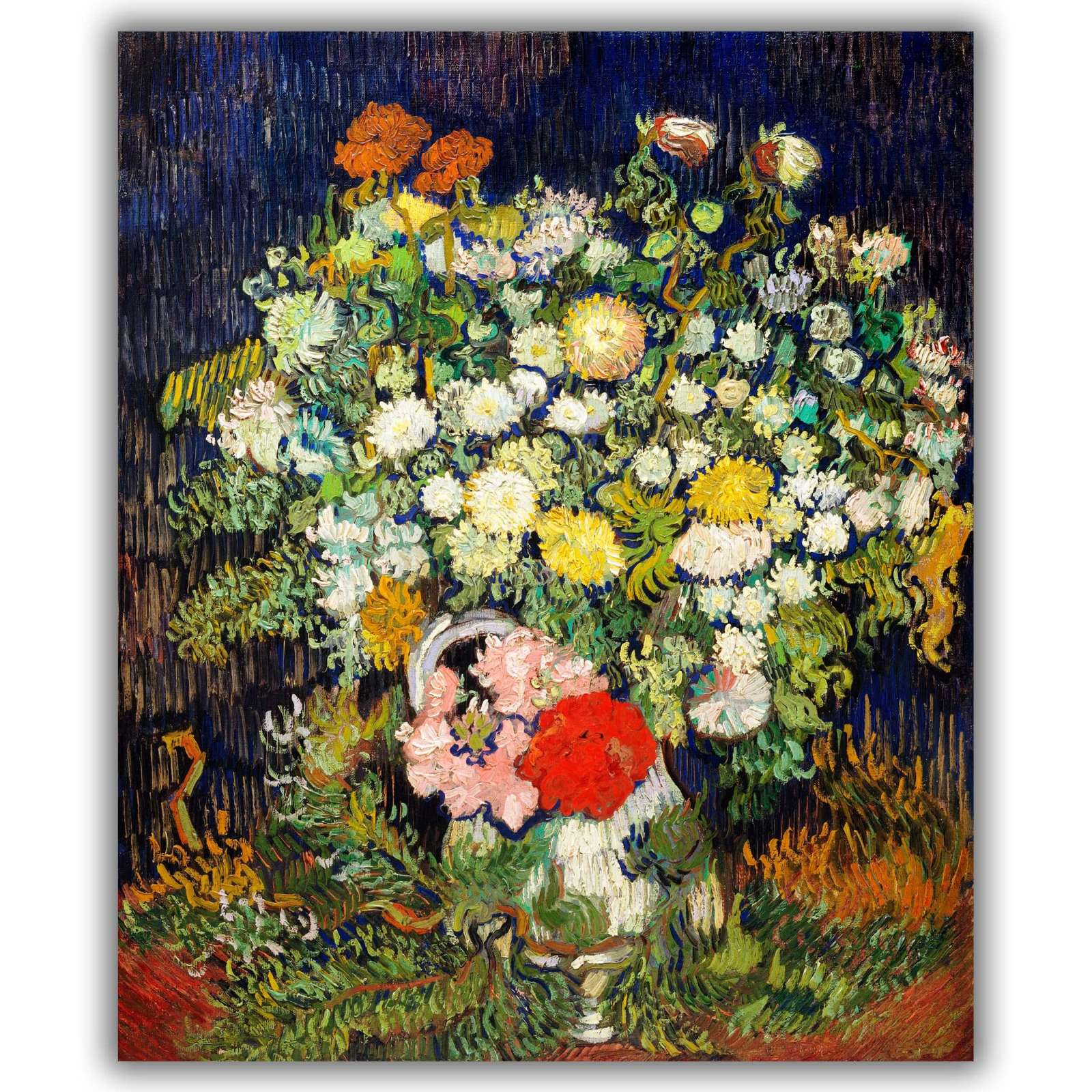 Reprodukcija „Gėlių puokštė“, Vincent van Gogh (1890)