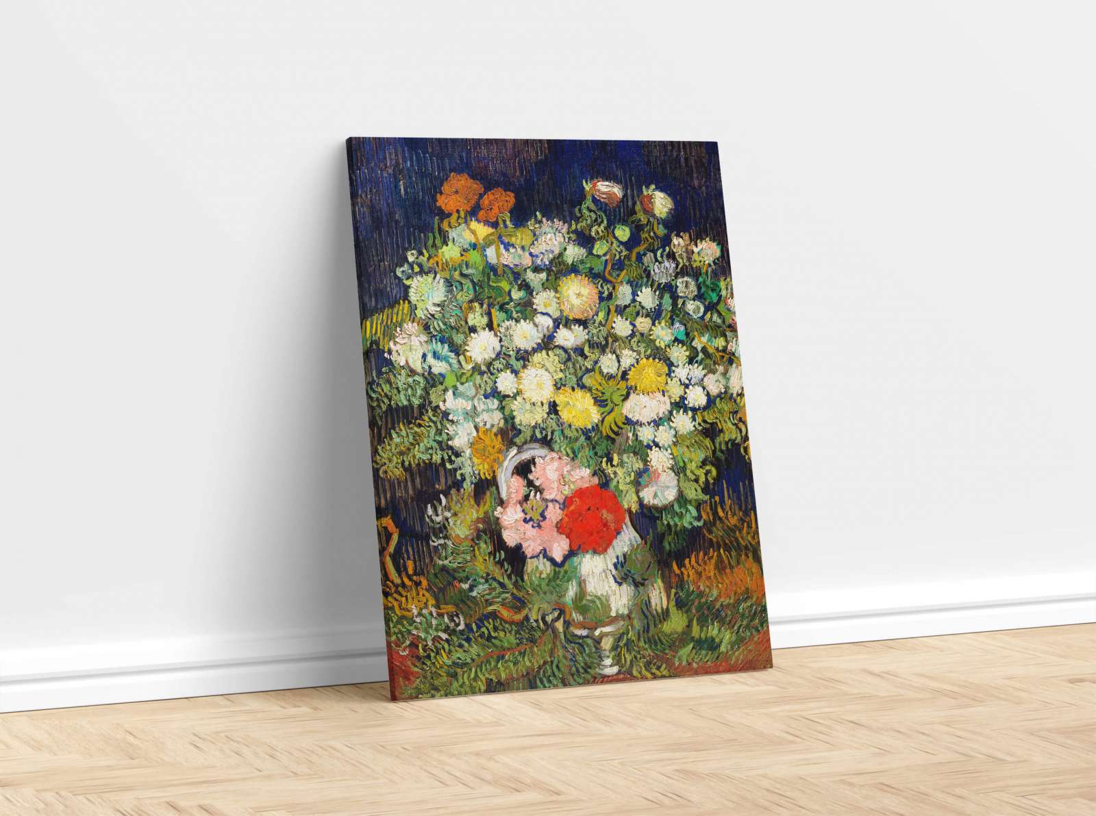 Reprodukcija „Gėlių puokštė“, Vincent van Gogh (1890)